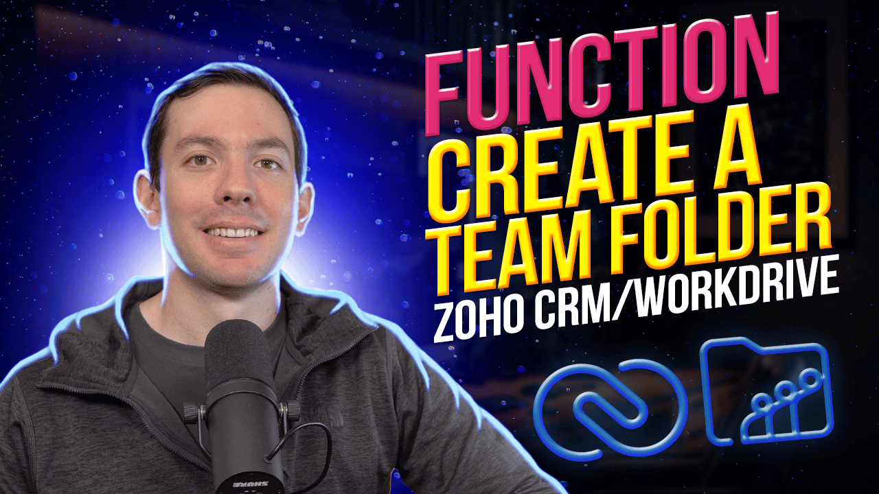 Function: Create a WorkDrive Team Folder and attach it to the CRM record